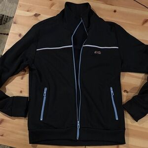 Le Tigre Black and Blue Lightweight Jacket